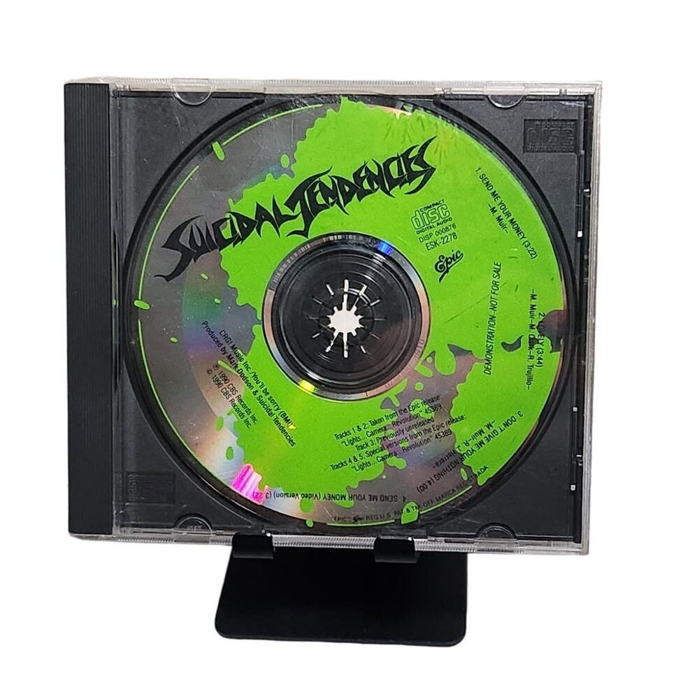 Suicidal Tendencies Promo EP Tested CD (Epic, 1990) Pre-owned